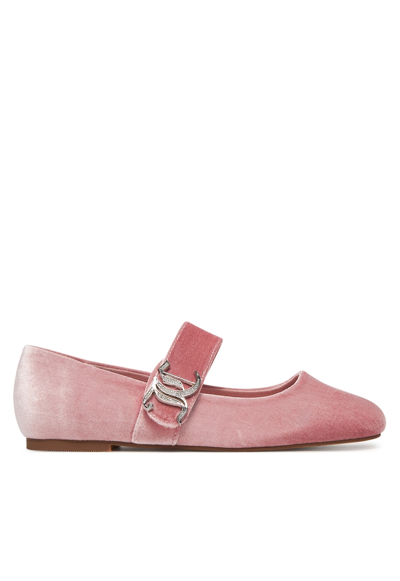 Balerini dama - textil - roz