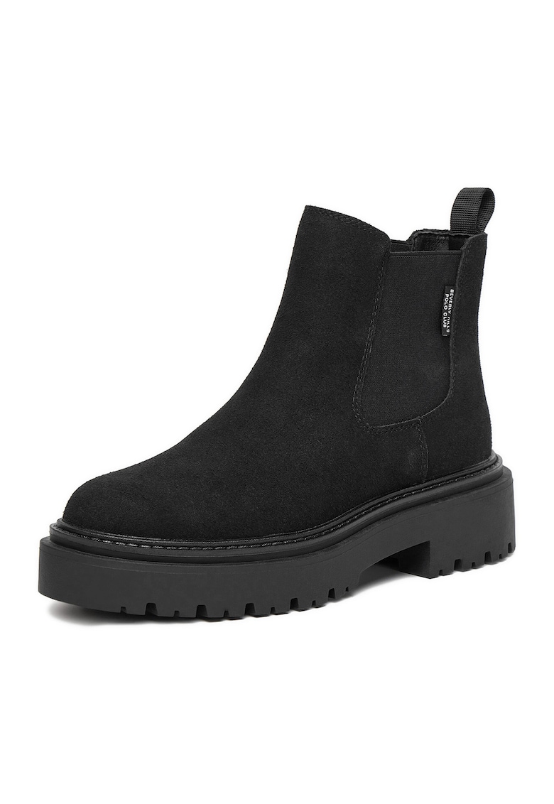 Botine dama CEO-HY25713-2 - Textil - Negru