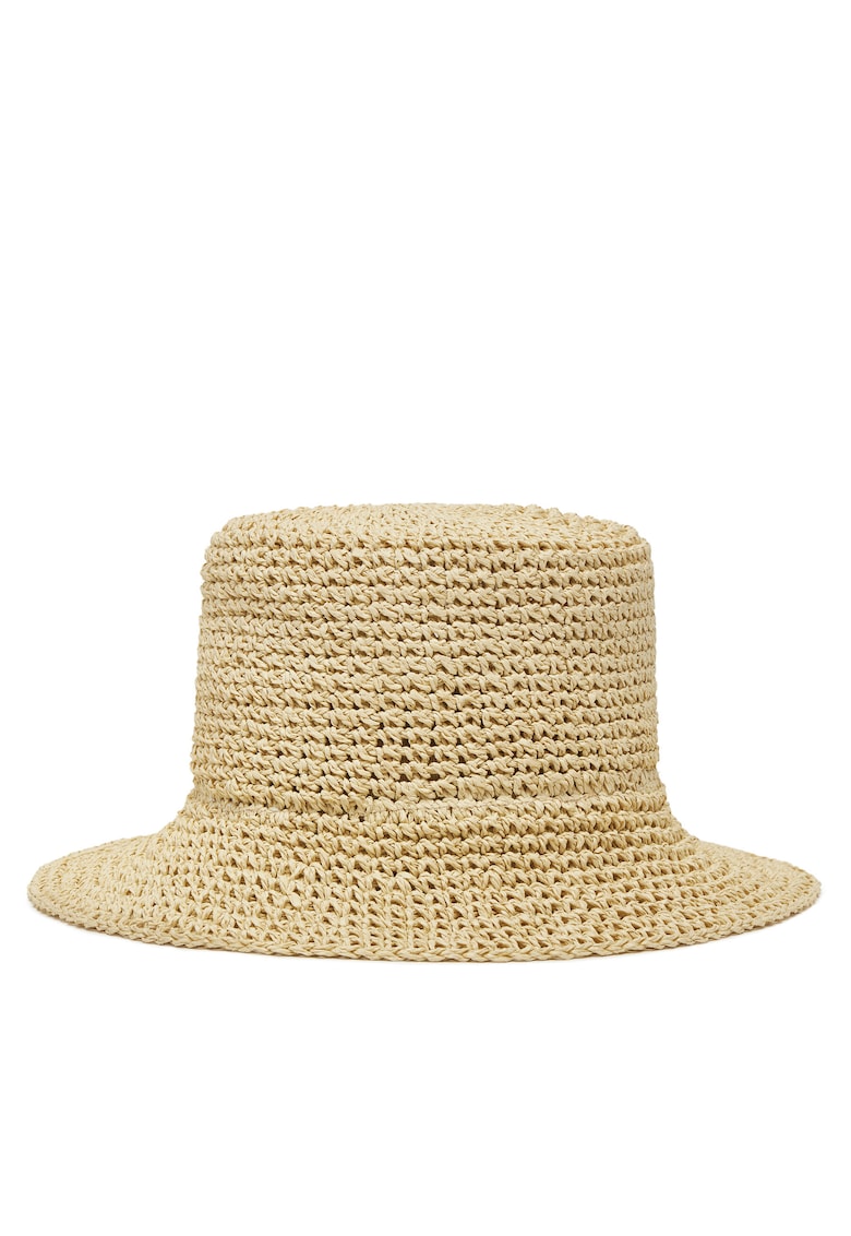 Palarie dama Natural 2F0081/V014 - material sintetic - culoare naturala