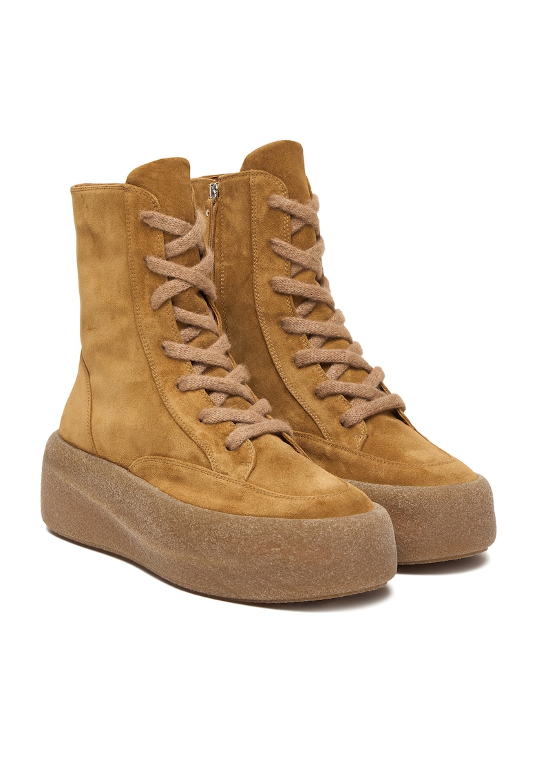 Botine dama 1H4104D F04H010310 - VIC MATIE - Piele naturala - Bej
