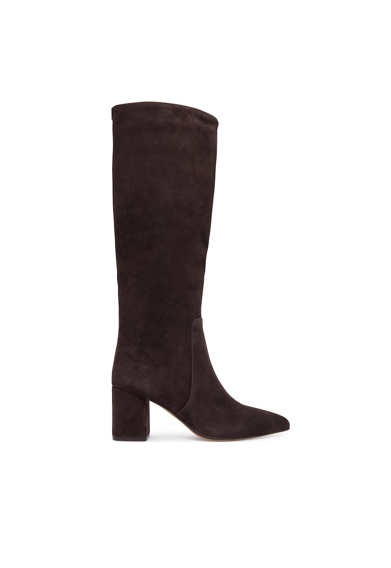 Twinset Cizme dama - piele naturala - maro -
