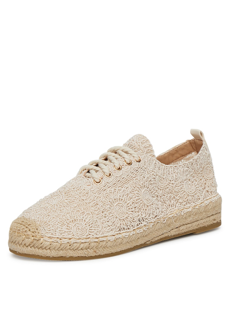 Espadrile dama - textil - bej - Bej