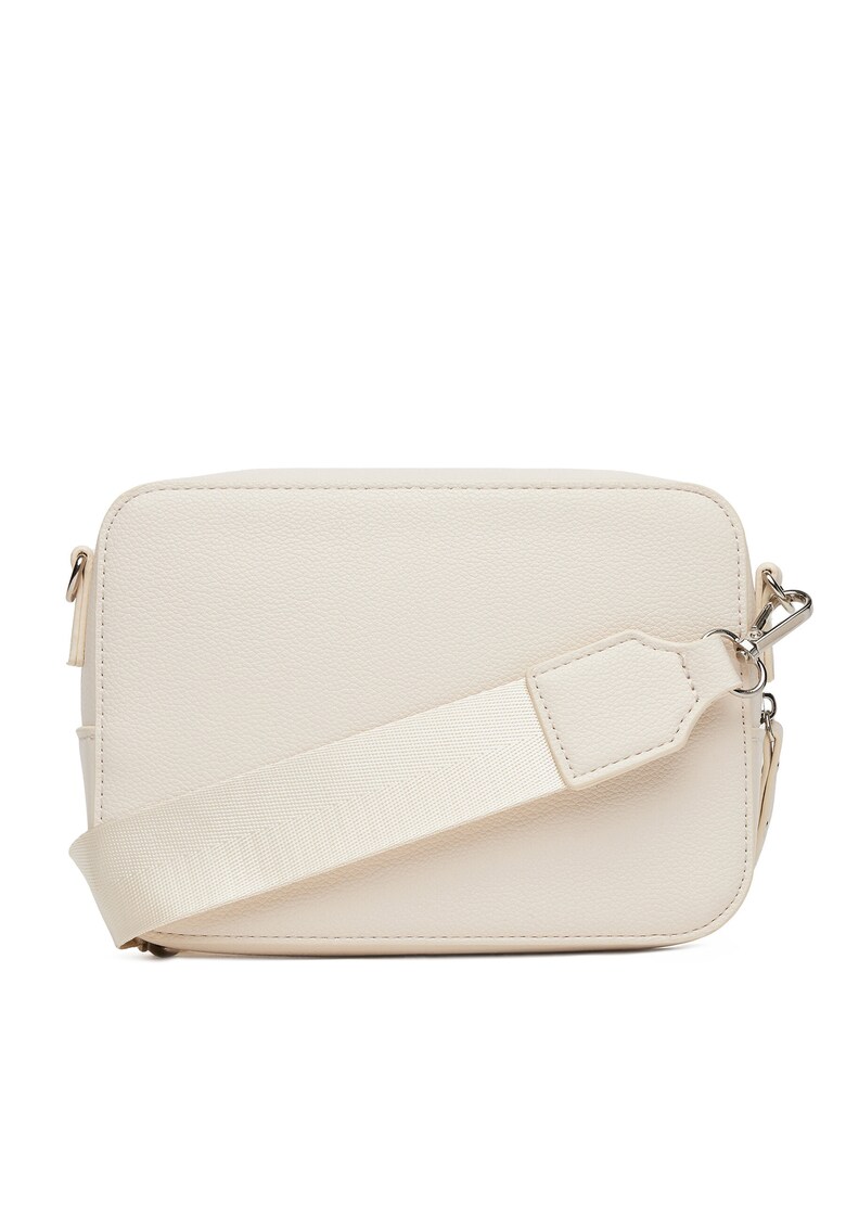 Geanta dama ecru - model DZE-S-012-07 - din piele ecologica