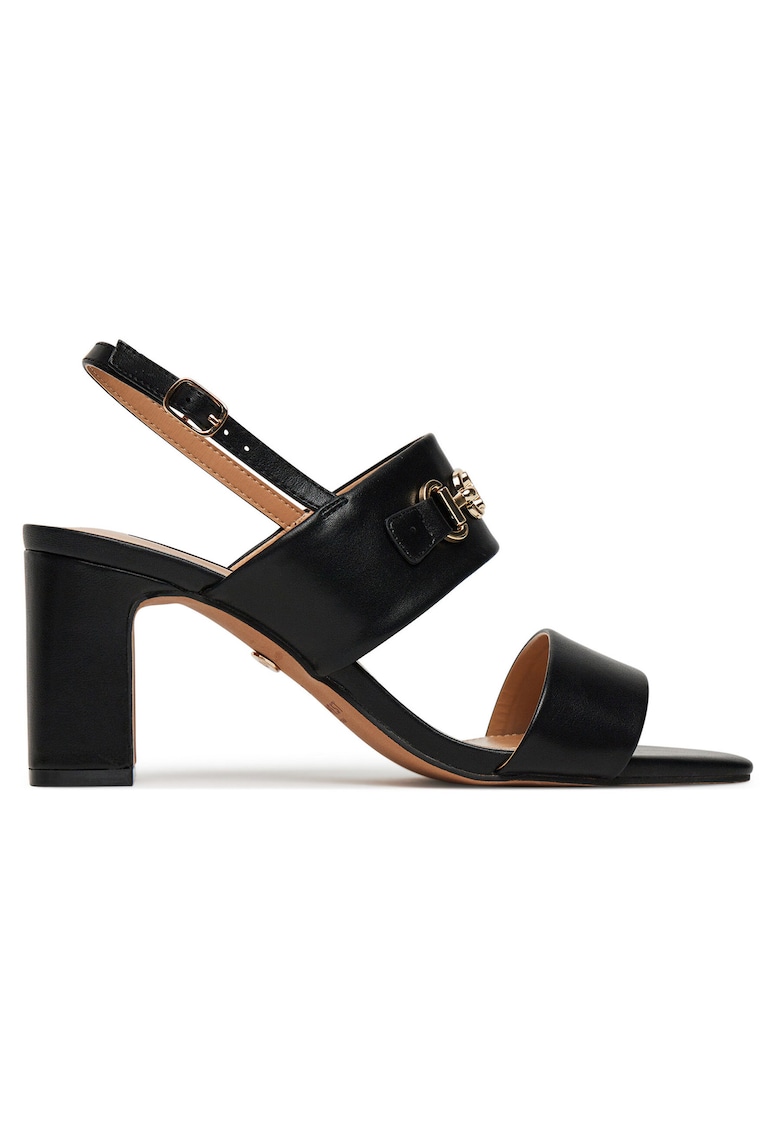 Sandale dama - cu toc - negru