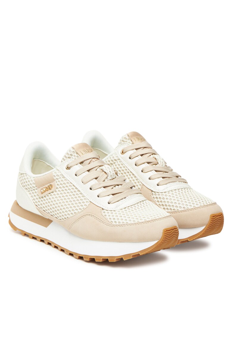 Pantofi sport dama MilkS1400 Evelyn 915 BF5057 TX - textil - crem