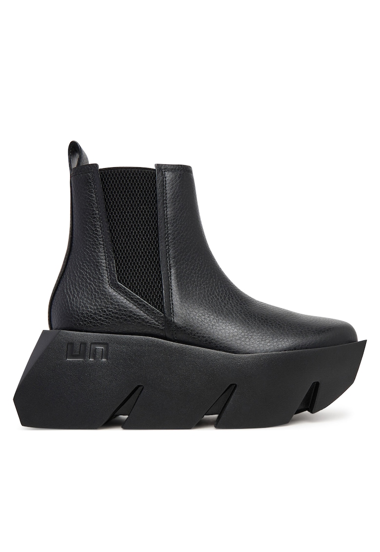 Botine dama - Piele naturala - Negru 1096056