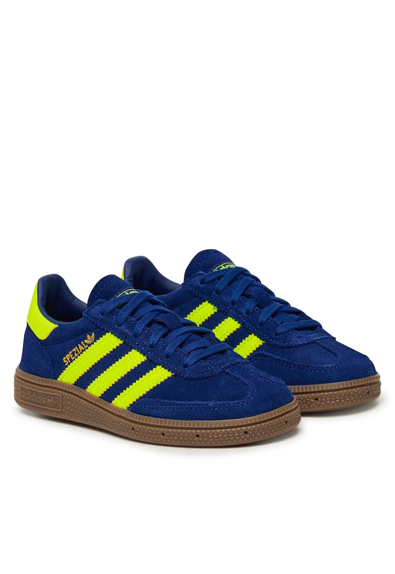 Pantofi sport copii - Vicblu/Syello/Gum5 - piele naturala - pentru handball