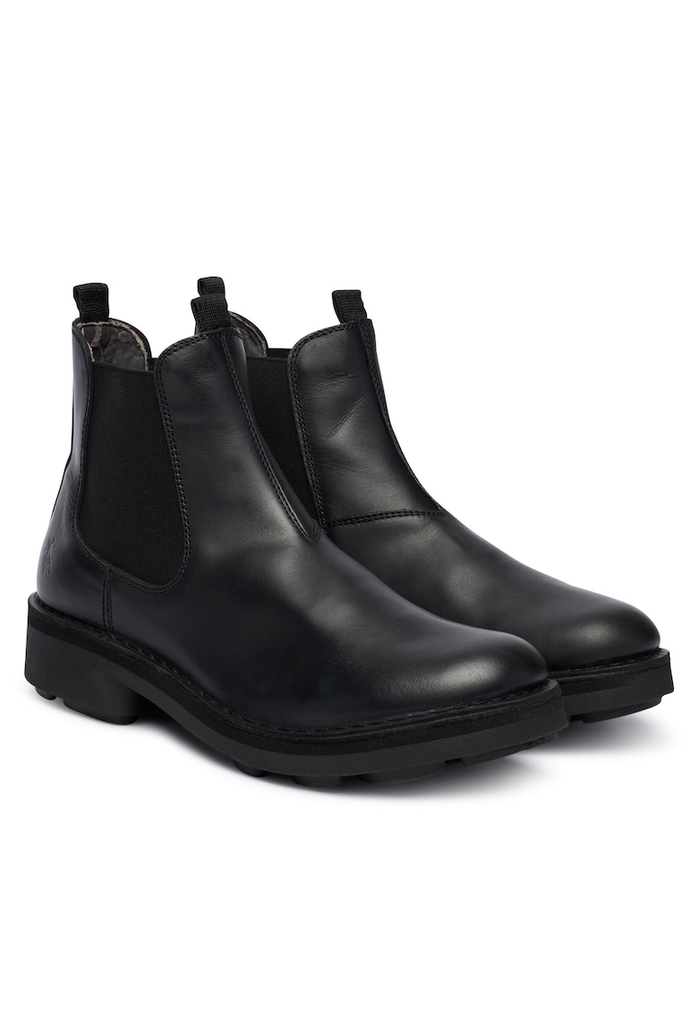 Fly London Botine dama P211127002 - Piele naturala - Negru