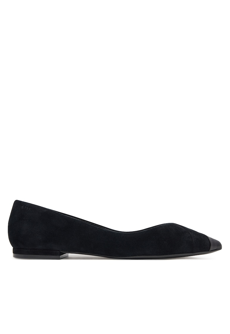 Balerini Gracey - piele naturala - negru