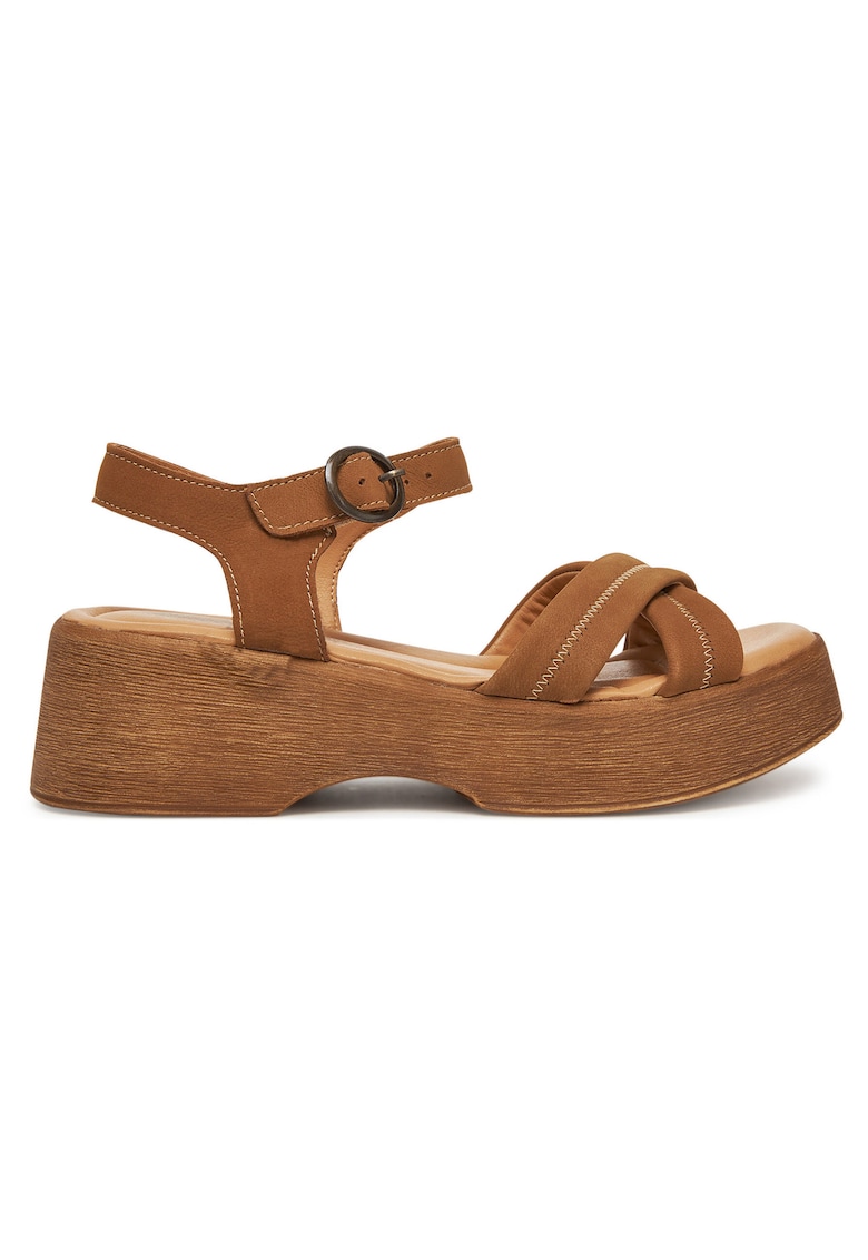 Sandale dama - piele maro - Maro