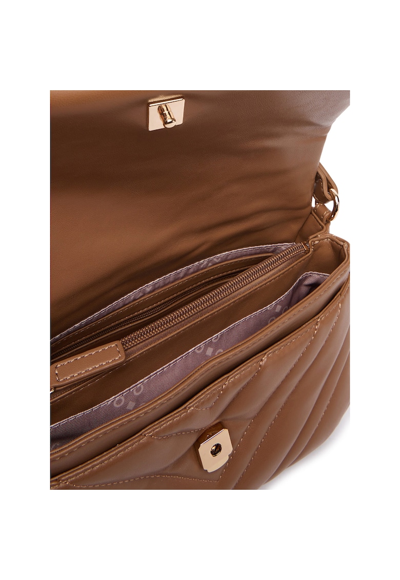 Geanta dama Suede 81140 - culoare bej - dimensiuni 30x25cm