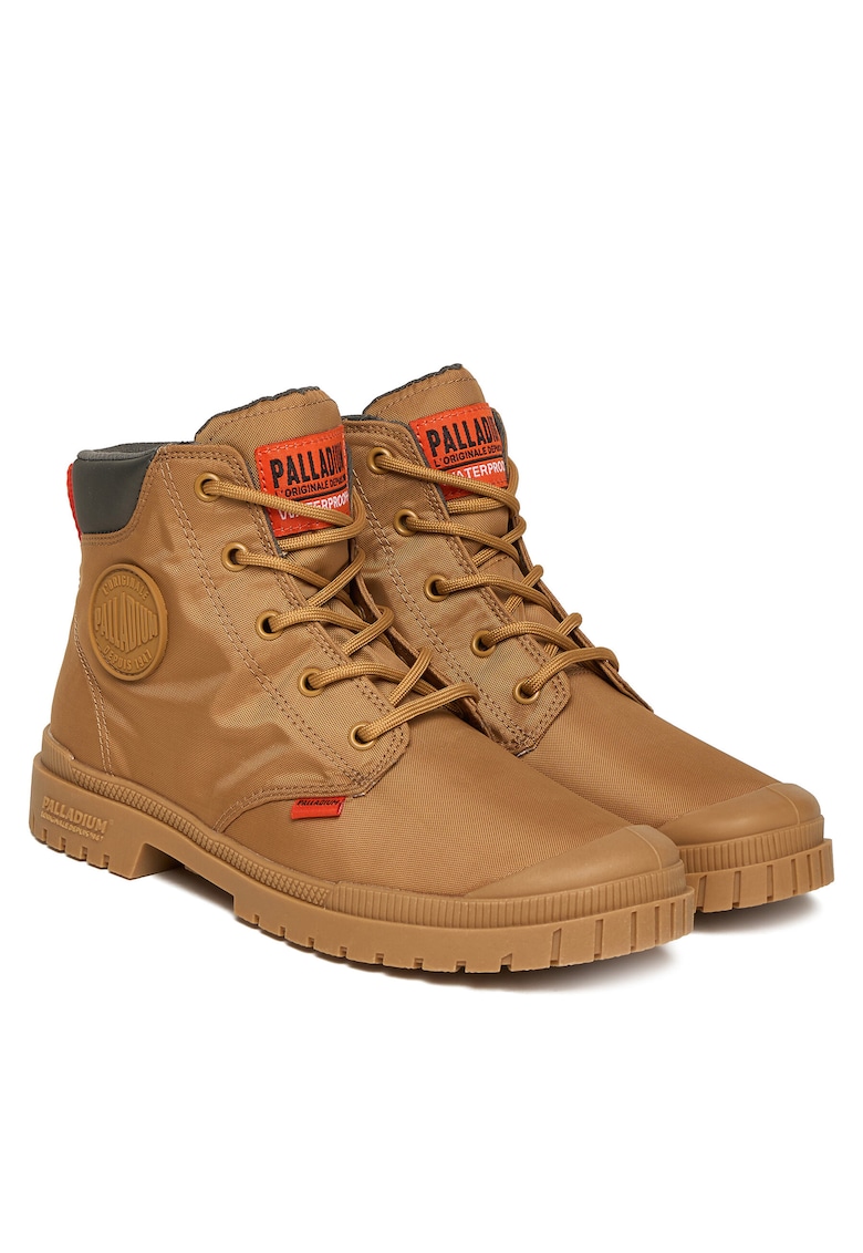 Palladium Ghete barbati Woodlin 209 - maro - textil