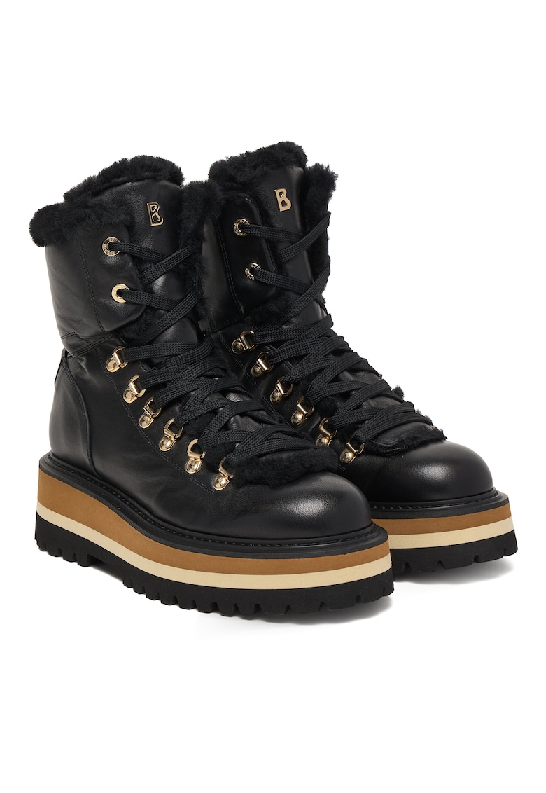 Ghete dama 225441 - Piele naturala - Negru