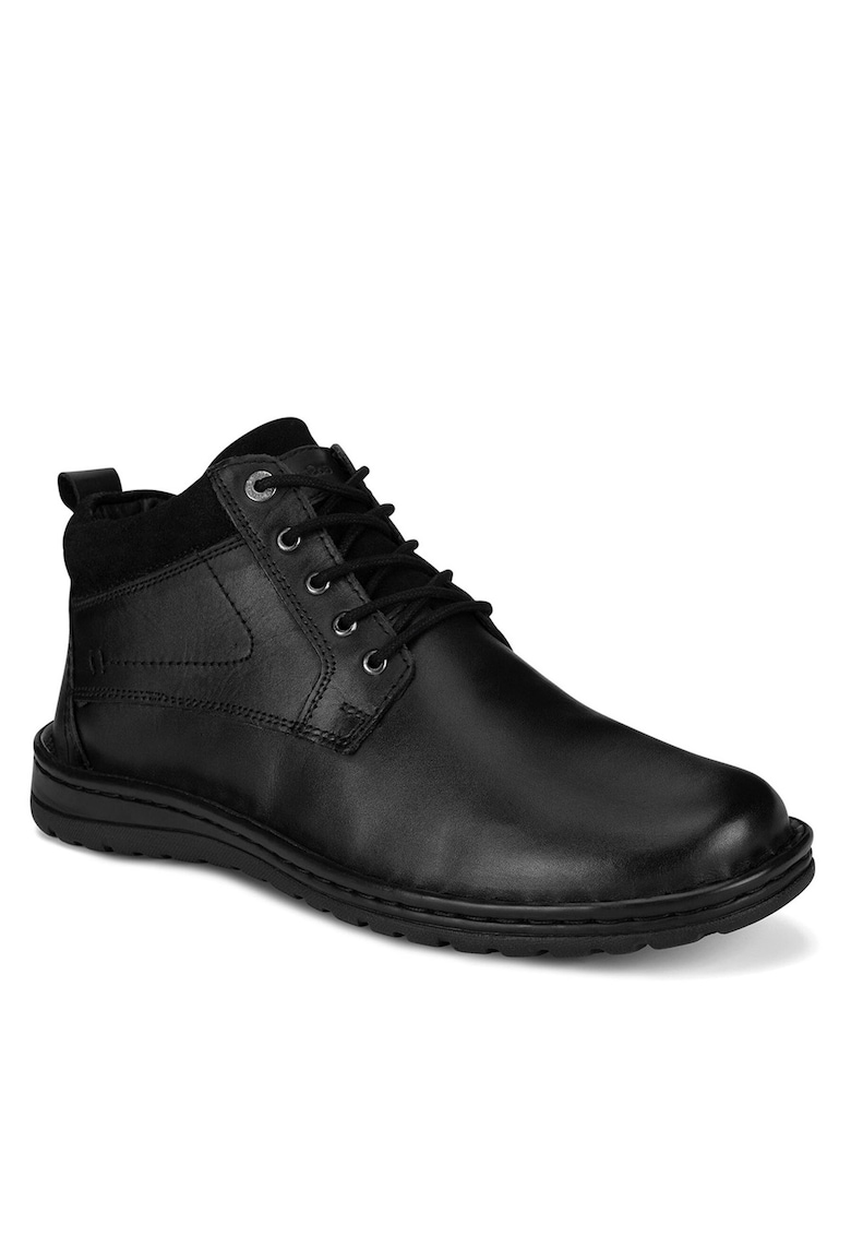 Ghete barbati FIZA-01 MI18 - piele naturala - negru