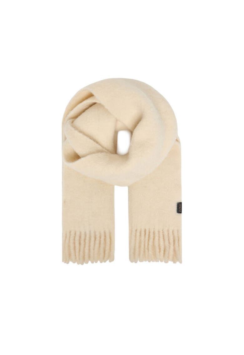 Esarfa dama bej - material sintetic