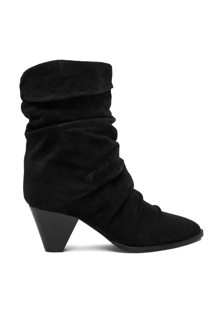 Cizme dama EO-APRIL-25FW218 - piele naturala - negru