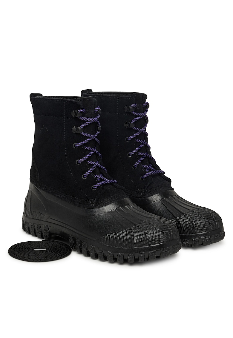 Ghete barbati model BLK Anatra - piele naturala - culoare neagra