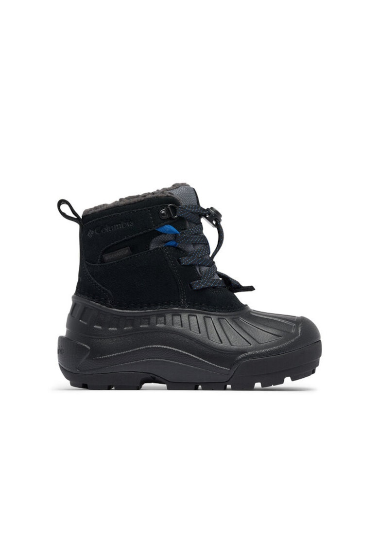 Columbia Cizme de zapada copii - Powderbug Alpine 21 - piele naturala - Negru