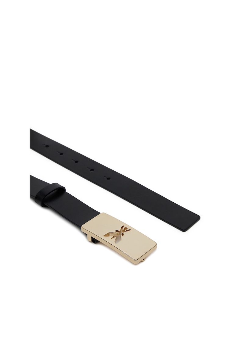 piele naturala Black/Light Gold Patrizia Pepe curea dama femeie Black/Light Gold 8W0059/L048-K118 dama