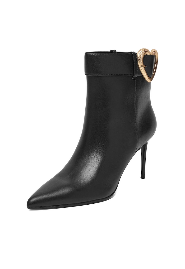 Botine dama - piele naturala - negru EO-GAIA-2502-105 -