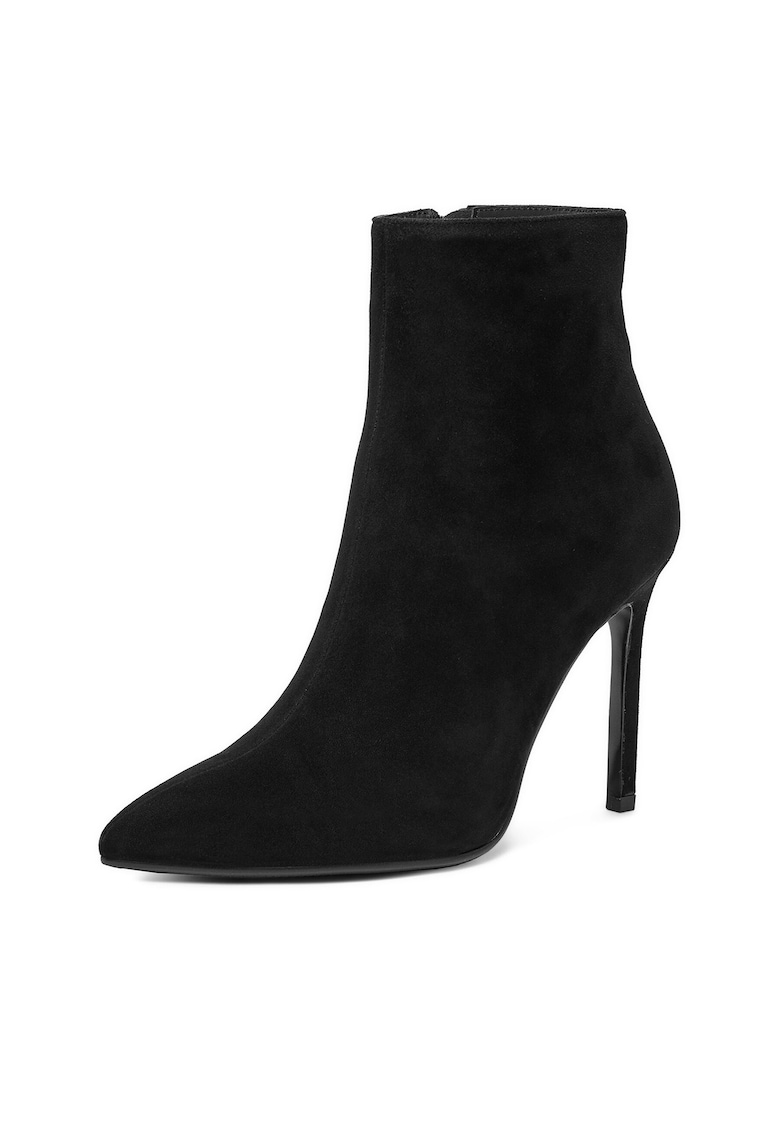 Botine dama EO-ELAINA-E123-02B - Piele naturala - Negru