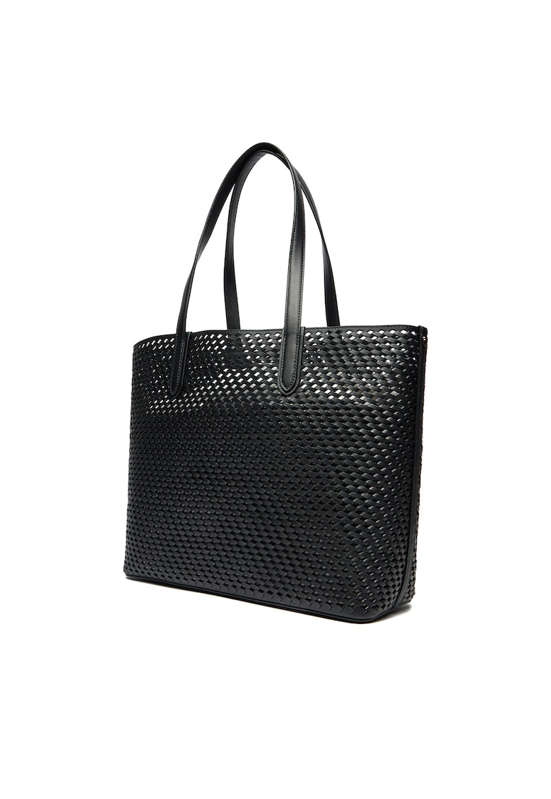 Geanta dama Eliza - piele naturala - neagra