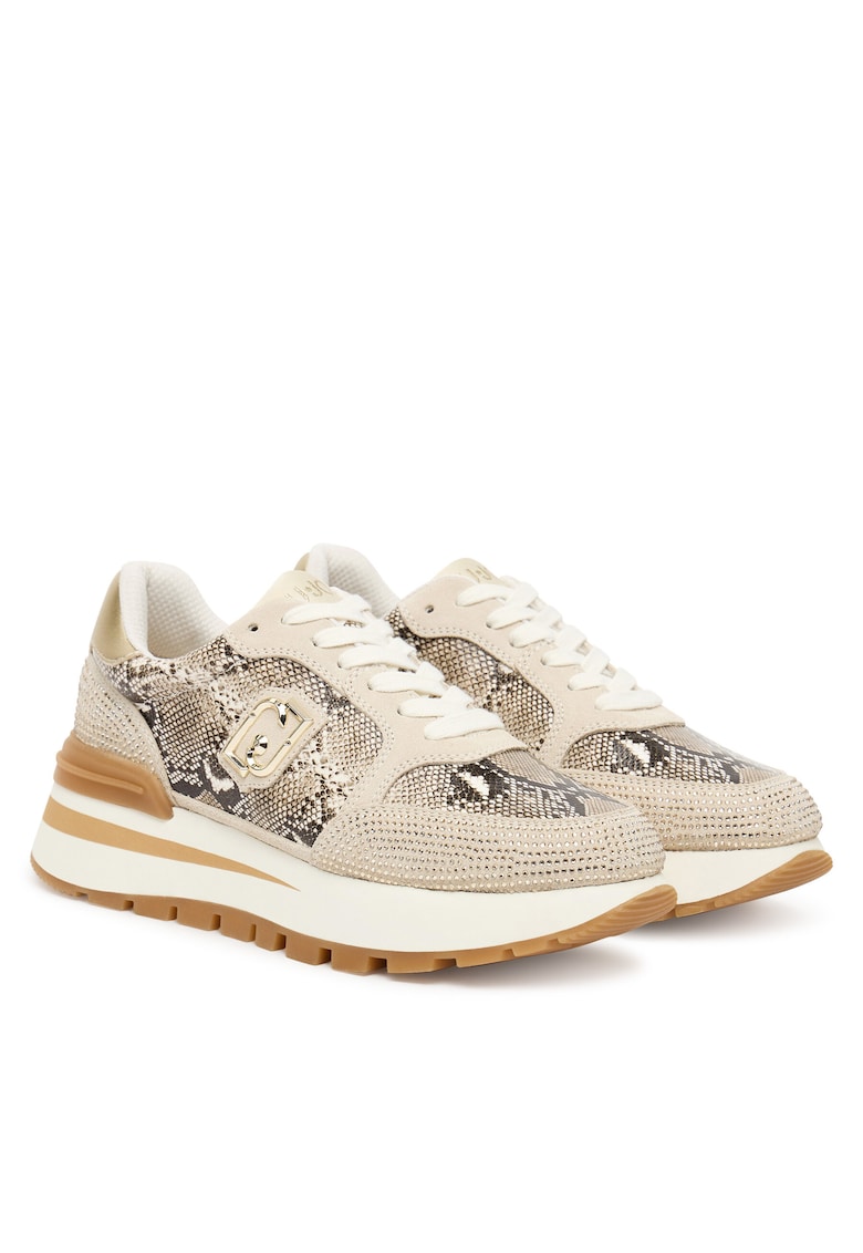 Pantofi sport dama Rope S3815 - piele naturala - crem