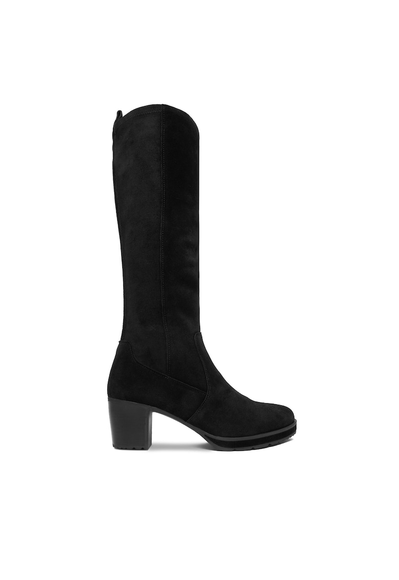 Cizme dama - Gloria 03 - piele naturala - negru
