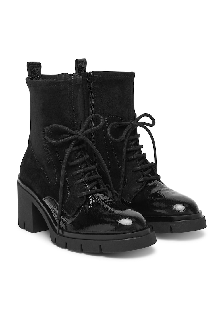 Botine dama - piele naturala - negru C007 HI254281
