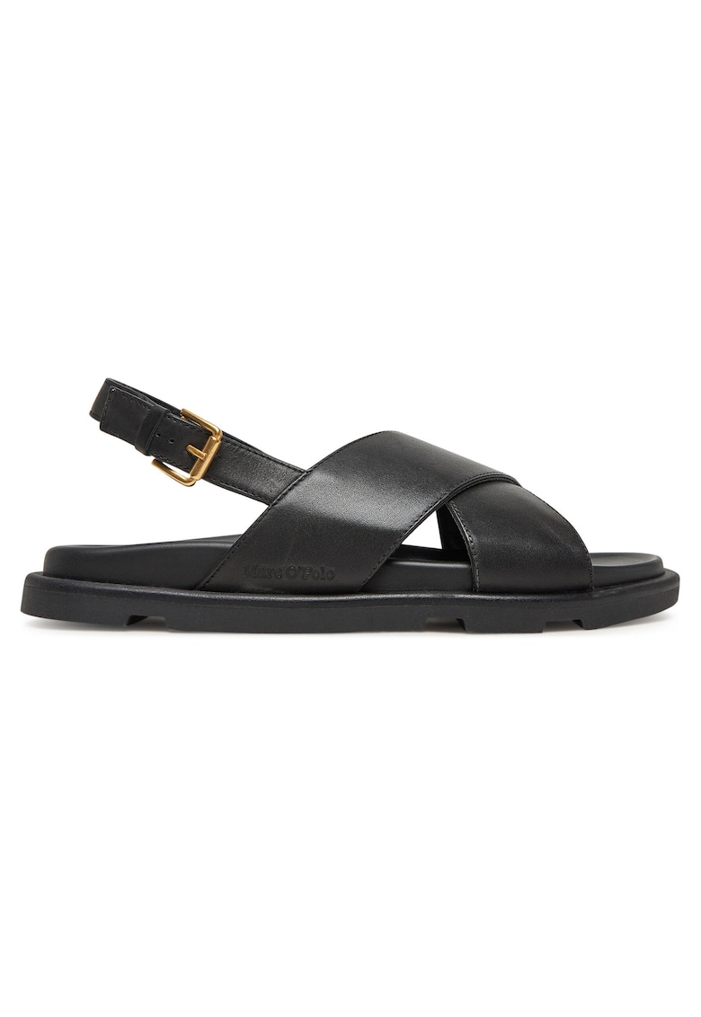 Sandale dama - piele naturala - negru