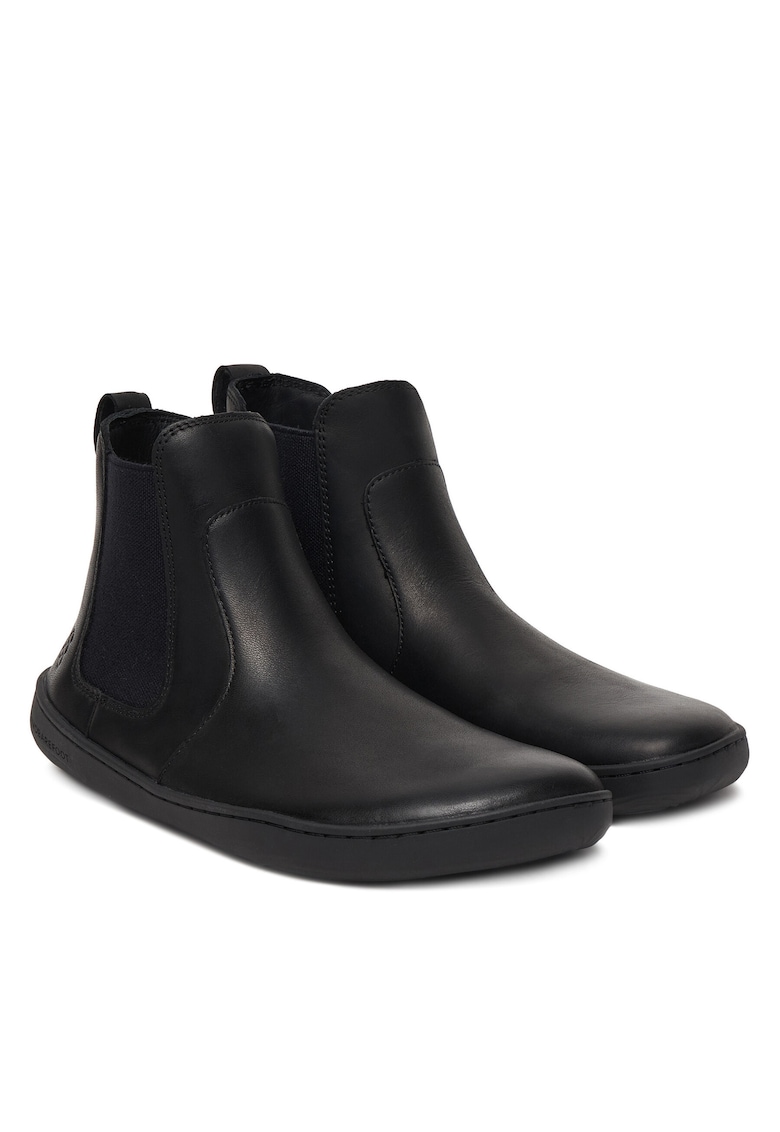 Botine dama 20956 - Piele naturala - Negru