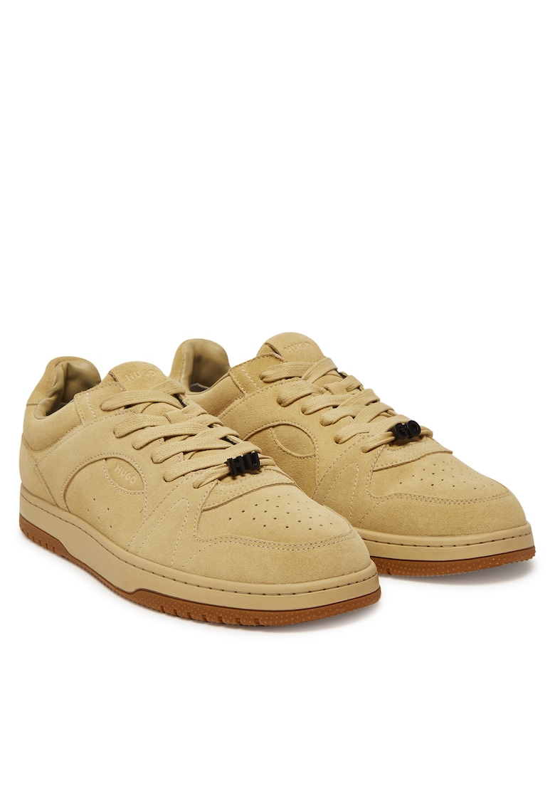 Tenisi barbati Medium Beige - piele naturala -