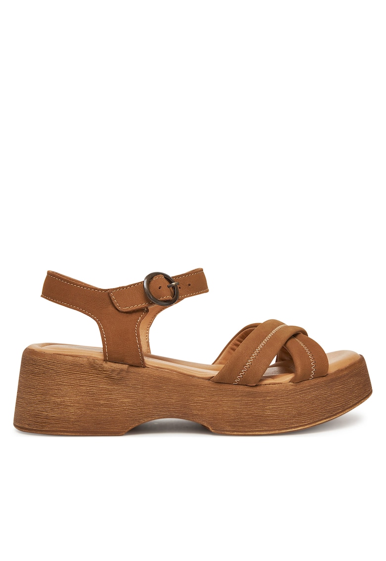 Sandale dama - piele maro - Maro