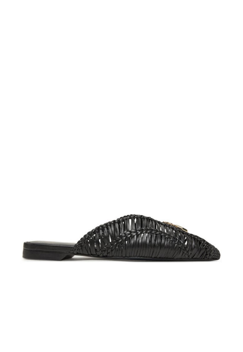 Papuci dama 2Z0018 - Negru - Piele naturala -