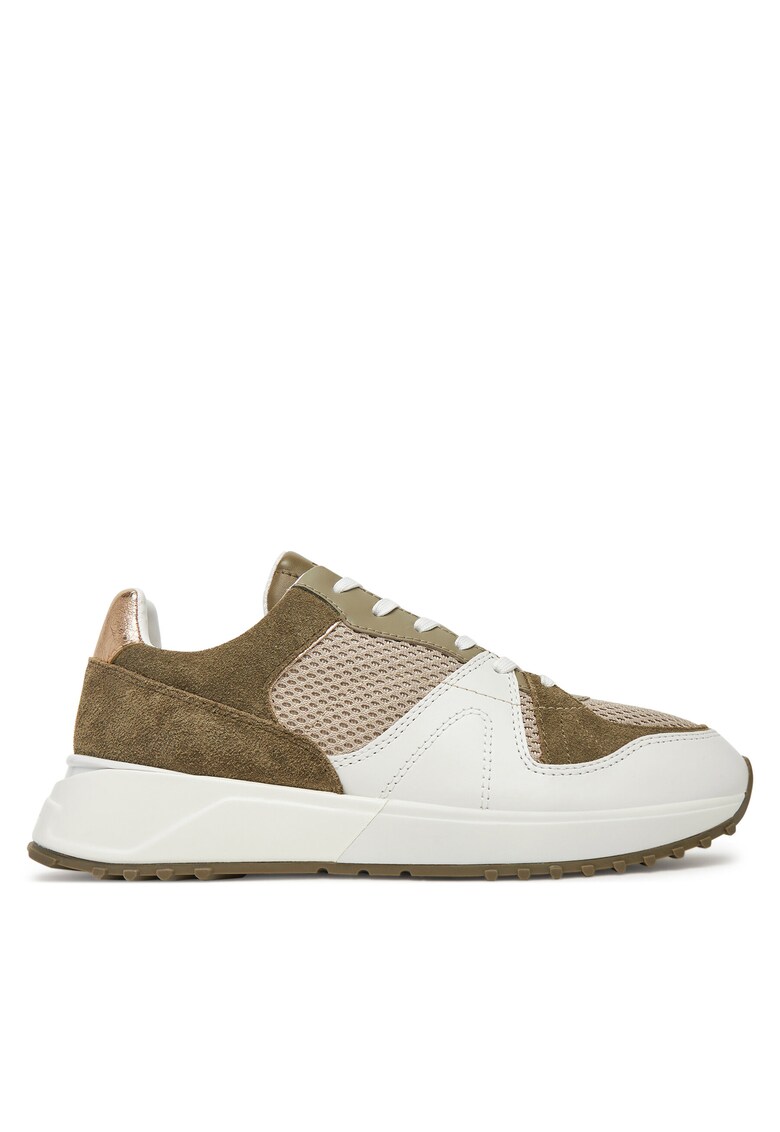 Adidasi 43S5JMFS1L - piele naturala - kaki/alb