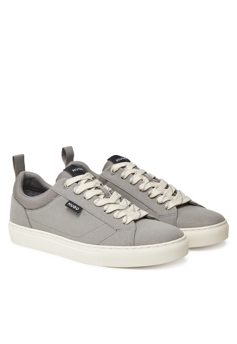 Tenisi barbati Open Grey 065 - gri - piele ecologica - Gri