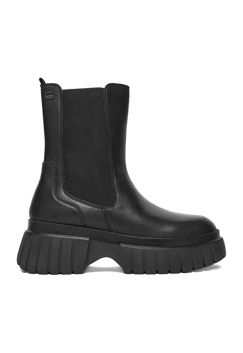 Ghete dama CEO-WI33-CS555-KIWI - piele naturala - negru