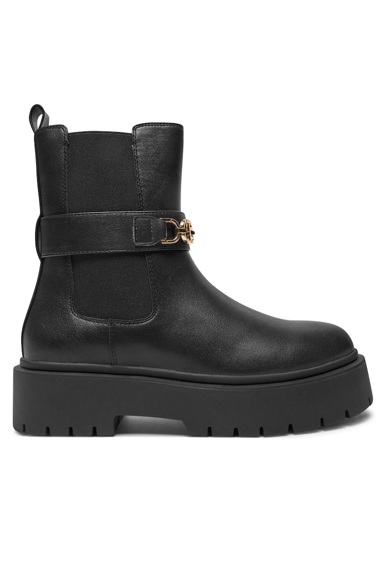 Ghete dama piele ecologica - negru -
