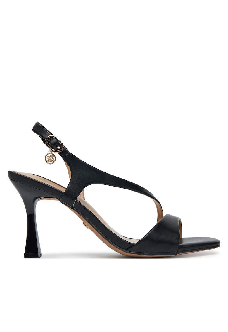 Sandale dama - negru - tesatura -