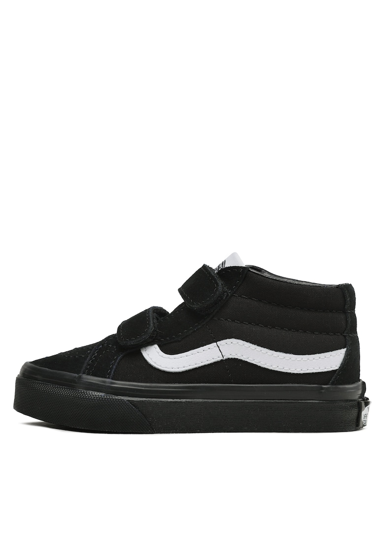 Tenisi copii - Uy Sk8-Mid Reissue V - piele naturala - negru alb