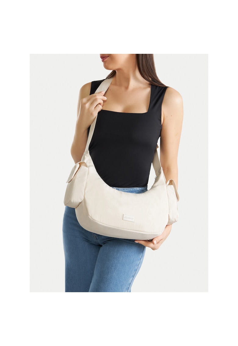 Geanta dama model JNY-M-007-07 - bej - din material sintetic