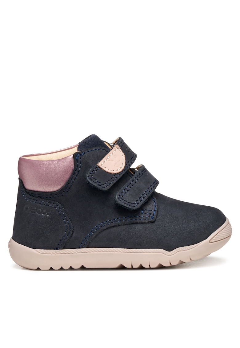 Tenisi copii - fete - bleumarin - piele naturala -