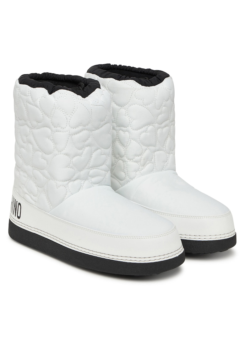 Love Moschino Ghete de iarna - alb