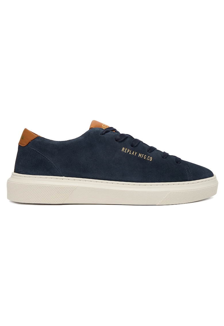 Tenisi barbati bleumarin - piele naturala - GMZ7N