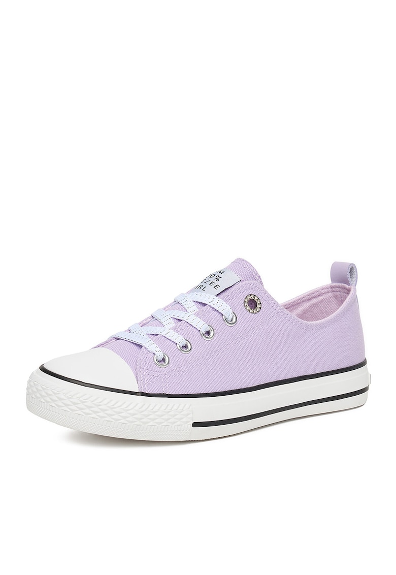 Pantofi copii - tenisi - violet - tesatura