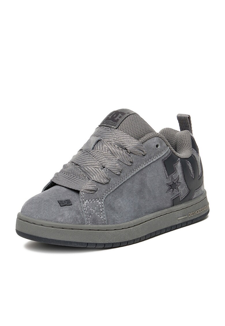 Pantofi sport copii model CEO-V5-10116K-CH - gri - material natural