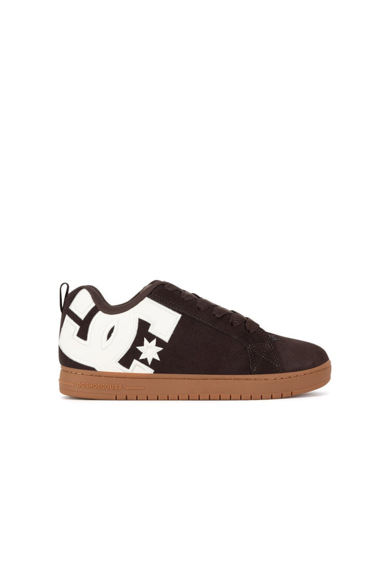Pantofi sport barbati - COURT GRAFFIK SE - piele naturala - maro -