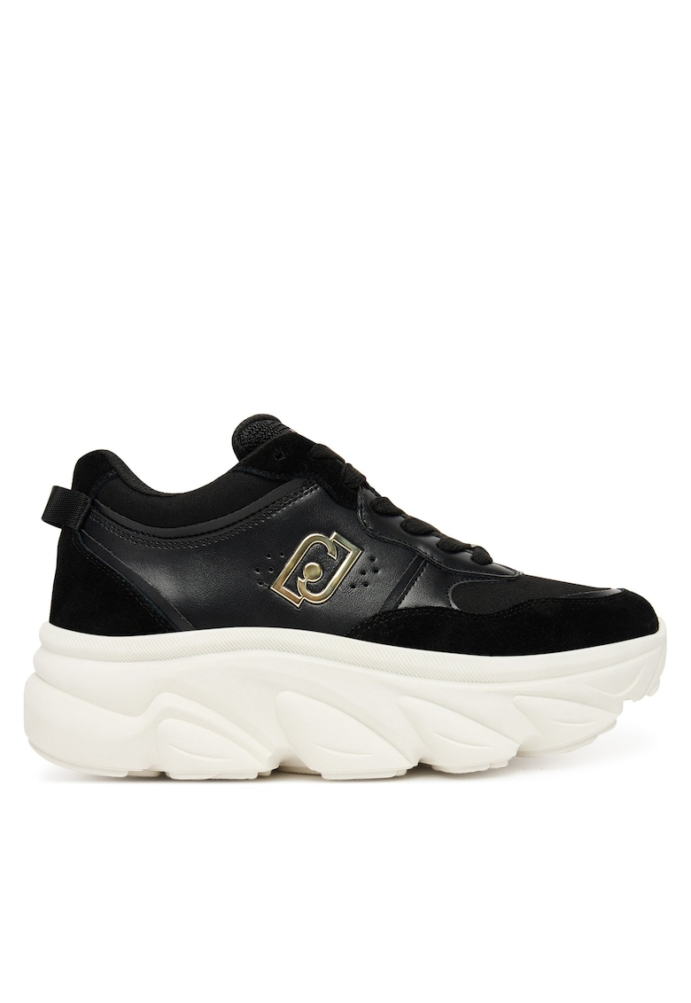 Pantofi sport dama Steffy 01 - piele naturala - negru