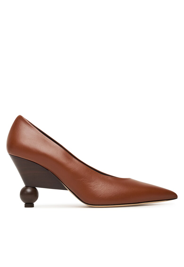 Pantofi dama piele naturala - Cuoio 003 - model Nievo