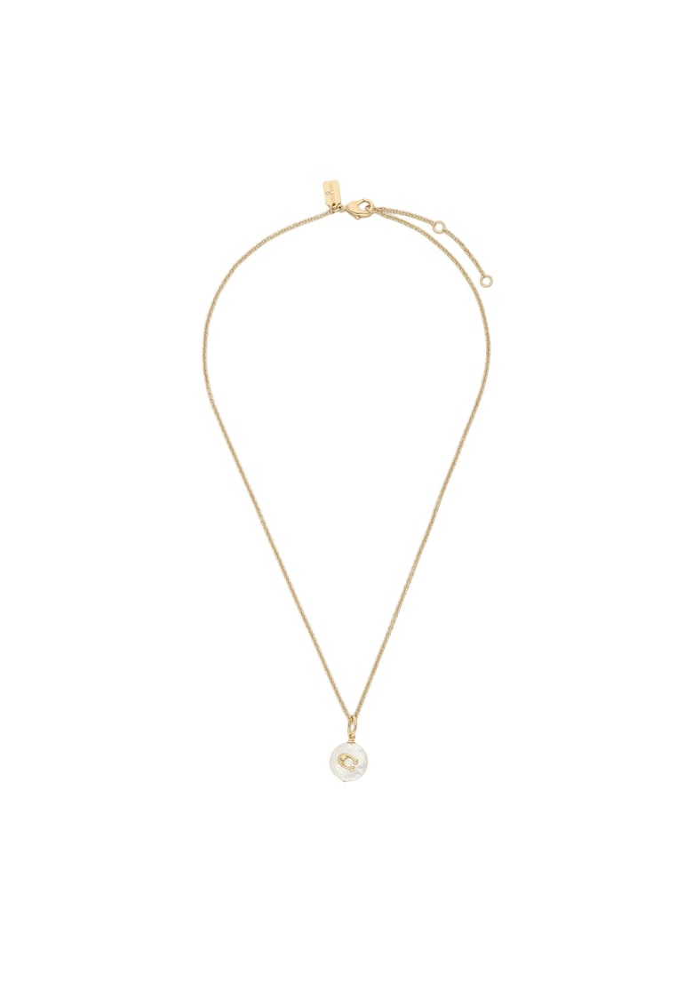 Colier dama Shiny Gold - perla - auriu